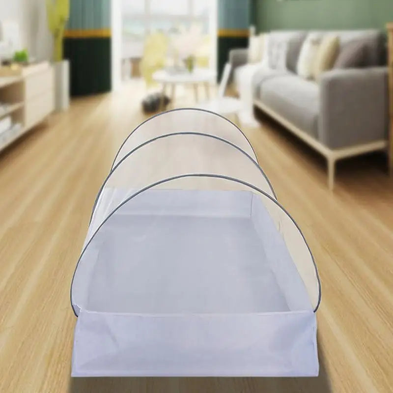 Foldable Mosquito Net Tent for Single Bed &ndash; Portable Outdoor Fly Net
