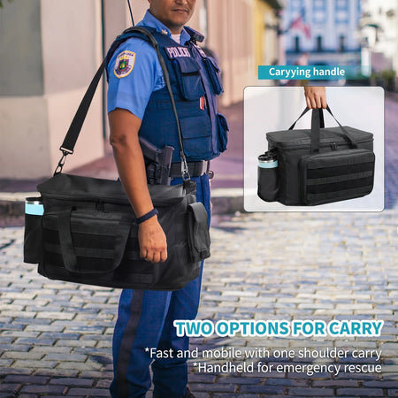 Law Enforcement Patrol Bag &ndash; Water Resistant and Durable