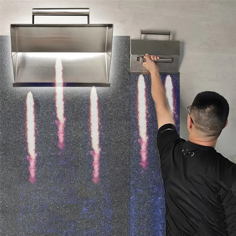 Metal Concrete Trowel Set - Protective Cover Included