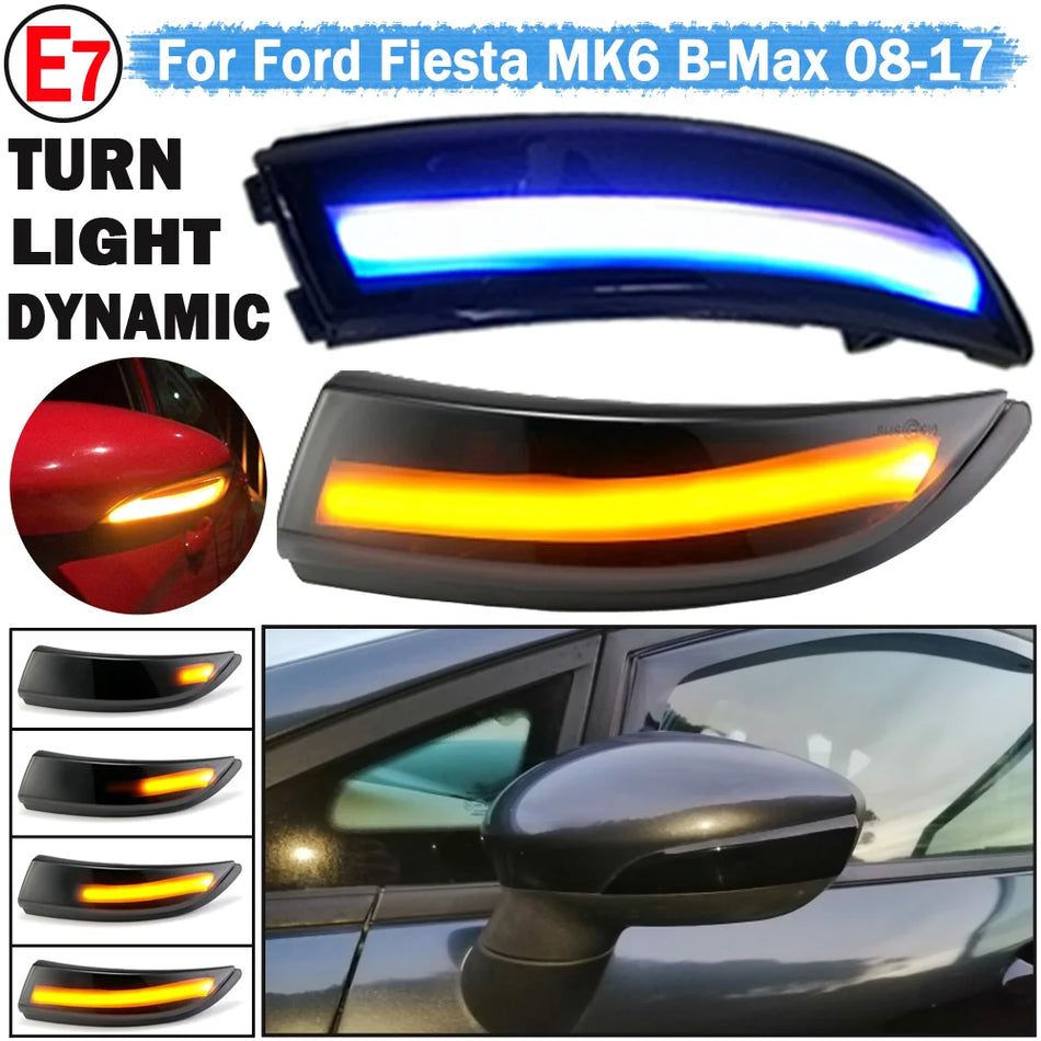 LED-dynaaminen vilkkuvalo Ford Fiesta Mk7 2008-2017, B-Max 2012-2017