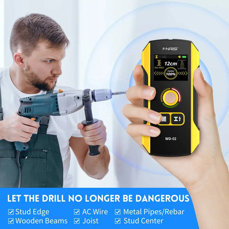 Fnirsi WD 02 Wall Detector Stud Finder With TFT Display