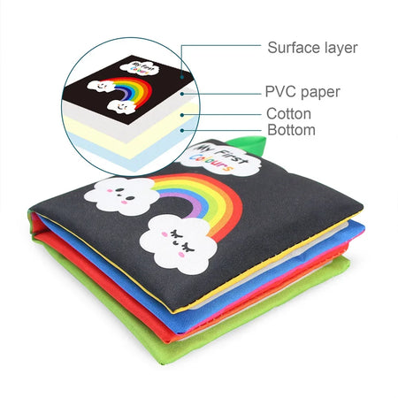 Coolplay Baby Soft Cloth Books &ndash; Safe And Educational Early Learning Toys