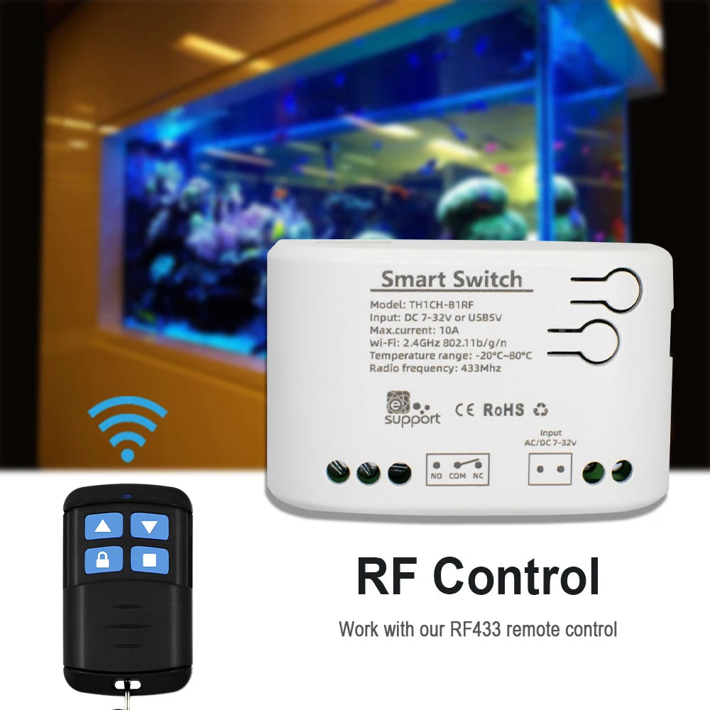 Ewelink WiFi Smart Temperature Switch with Energy Monitoring