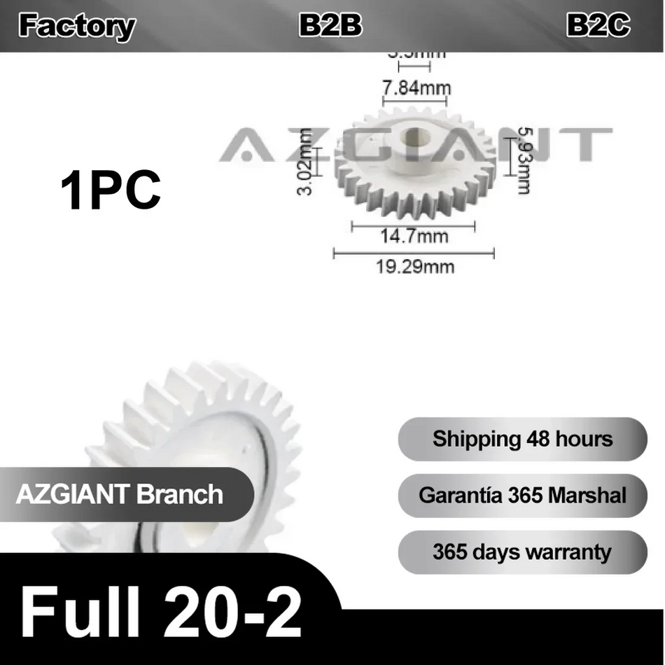 Buitenspiegel Motor Tandwiel Vervanging voor Mazda MX5 Miata Compatibel met Buitenspiegel Assemblage