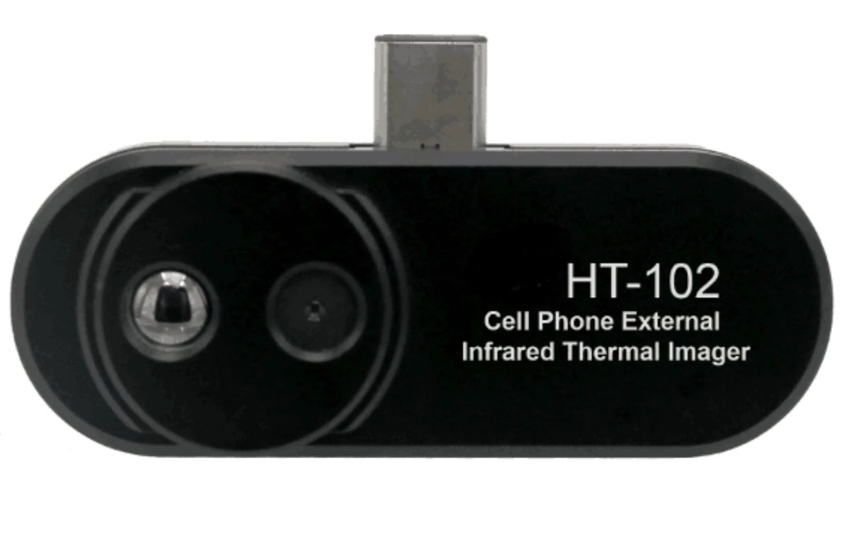 Enhanced HT-102 USB Type-C Thermal Imager for Android - 32x32 Infrared Camera, -20~300u2103 Temperature Range