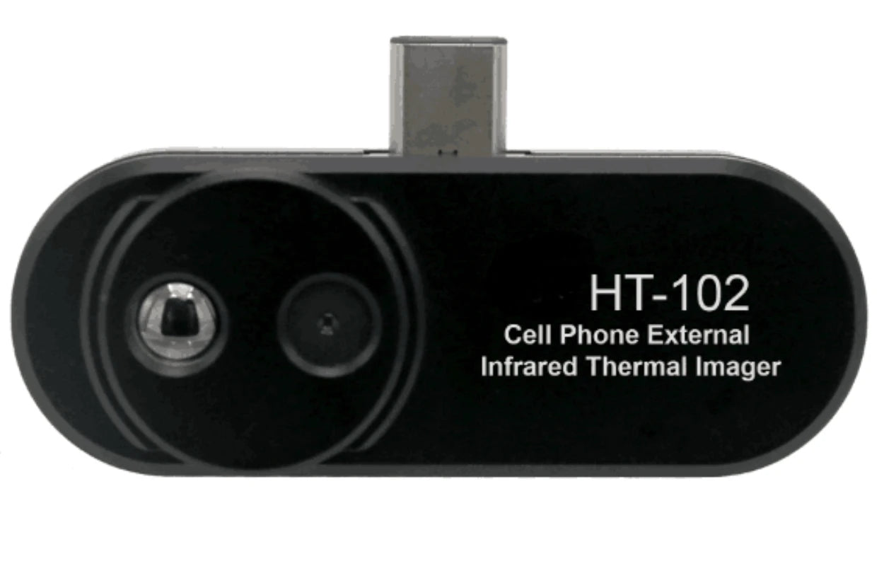 Enhanced HT-102 USB Type-C Thermal Imager for Android - 32x32 Infrared Camera, -20~300u2103 Temperature Range