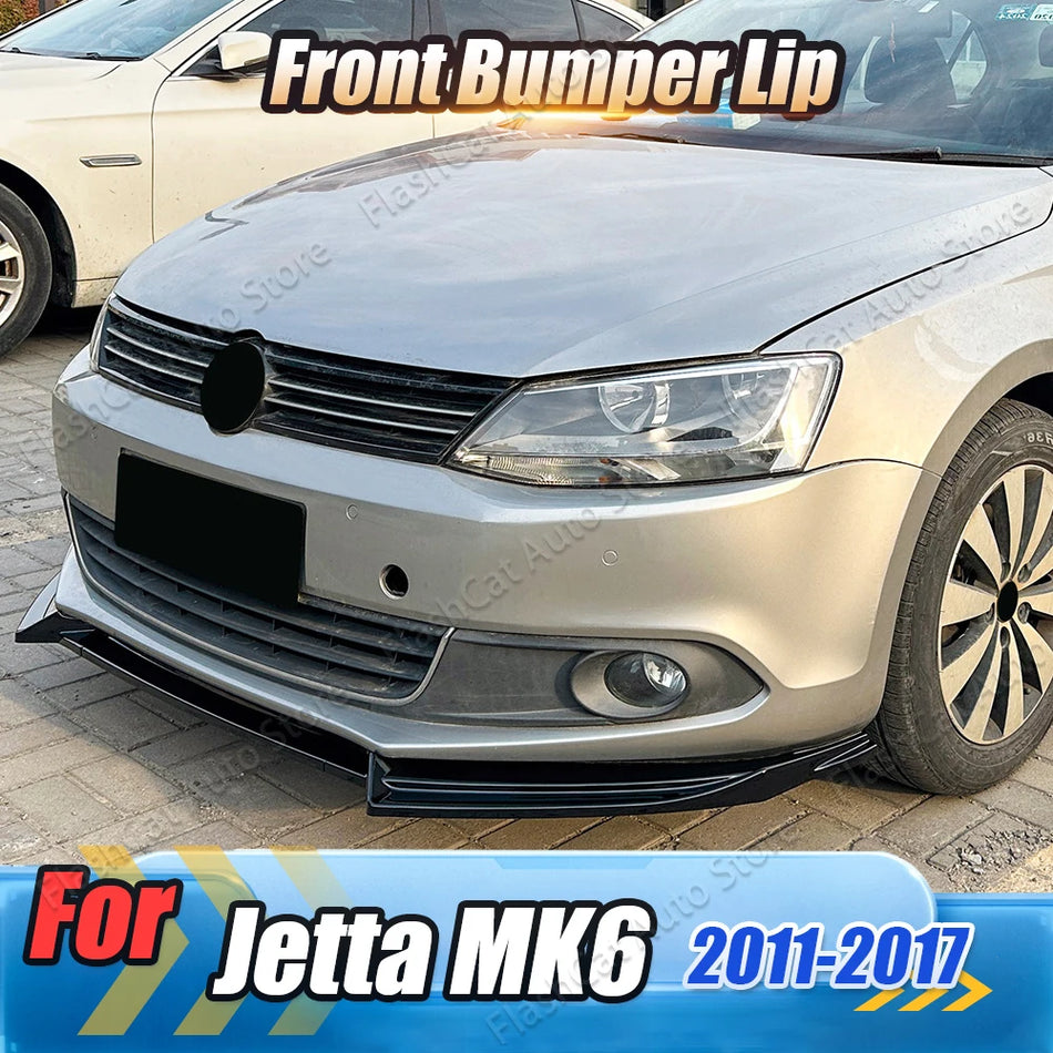 Zestaw dyfuzora dolnego splitter do przedniego zderzaka Volkswagen Jetta MK6