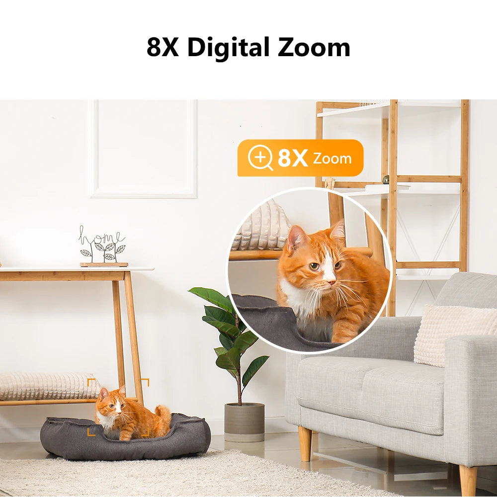 IMOU Rex 3D 5MP Indoor Security Camera with AI Smart Tracking