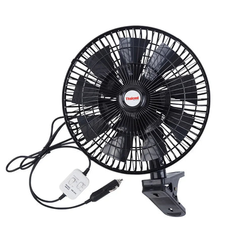 11 Inch Car Fan 24V For Trucks &ndash; Adjustable Speed 16 Blades 16 blade fan 12V
