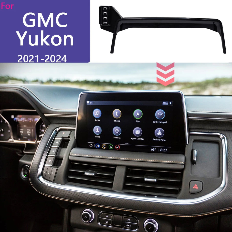 GMC Yukon 2021 2024 Trådlös Biltelefonhållare Snabbladdning