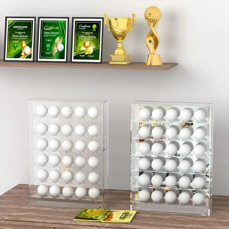Golf Club Display Case 2025 Model &ndash; Wall Mounted Acrylic Design
