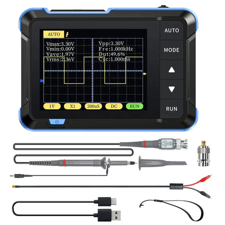 FNIRSI Handheld 2 In 1 Digital Oscilloscope 10 MHz 48MSps DSO152 Option