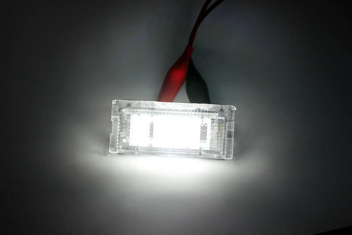 2PCS White LED License Plate Light Lamp For BMW 3 Series E46 4D 1998-2003 5D Touring 1998-2005 Error Free by InterCyprus Trading Ltd