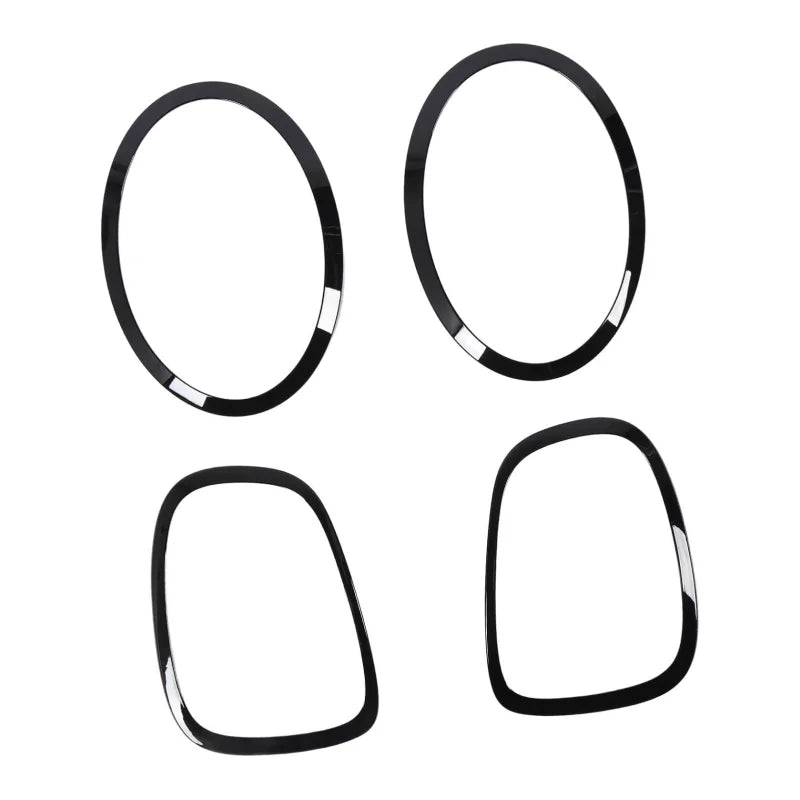 ABS Plastic Headlight and Taillight Trim Rings For BMW Mini F55 F56 F57