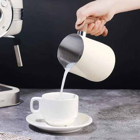 WUWANLI Coffee Milk Frothing Pitcher &ndash; High Precision Measuring Scale