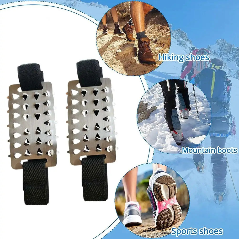 Claw Ice Gripper &ndash; Steel 26-Tooth Crampons for Traction