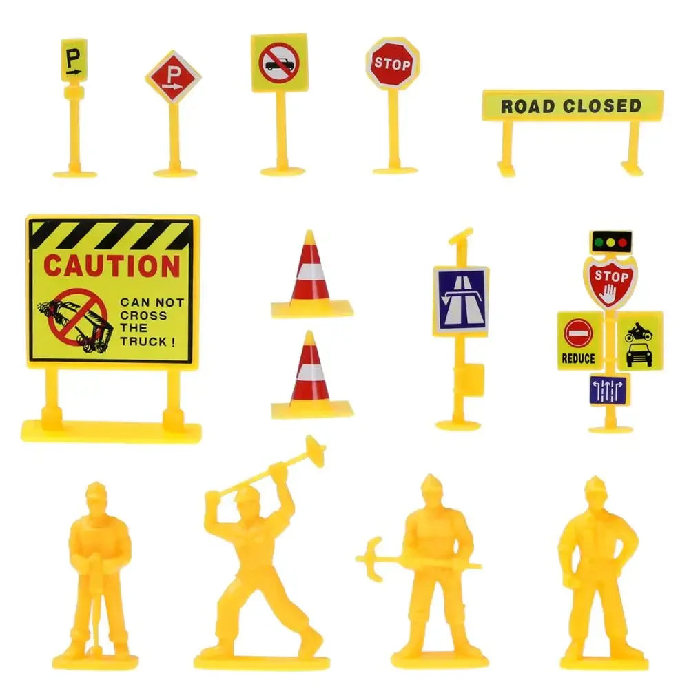 Coolplay City Road Map Mat &ndash; Interactive Traffic Play Area for Kids Road sign-1