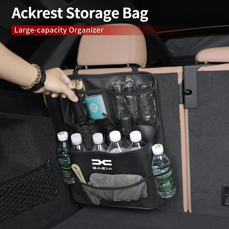 Dacia Autostoel Rug Organizer voor Logan, Sandero, Lodgy, Dokker, Stepway, MCV 2