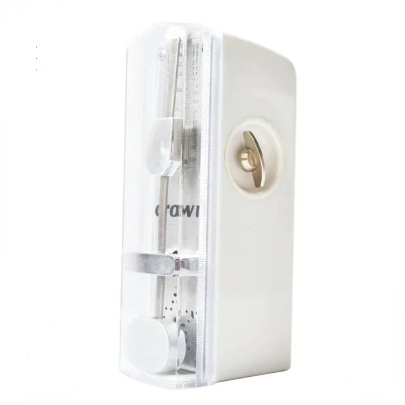 Universal Small Size Mechanical Metronome &ndash; Beginner Tool White