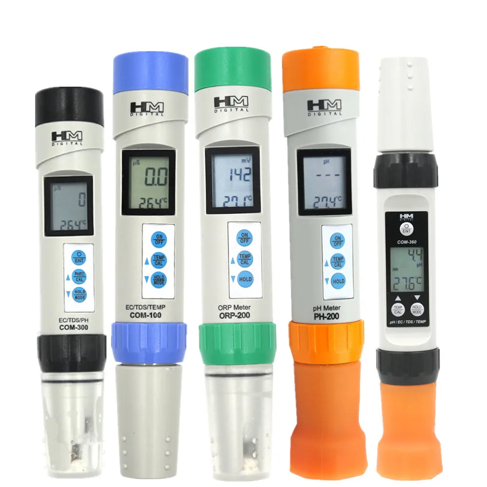 HM 2 3 4 in 1 PH Meter - All in One Water Quality Tester