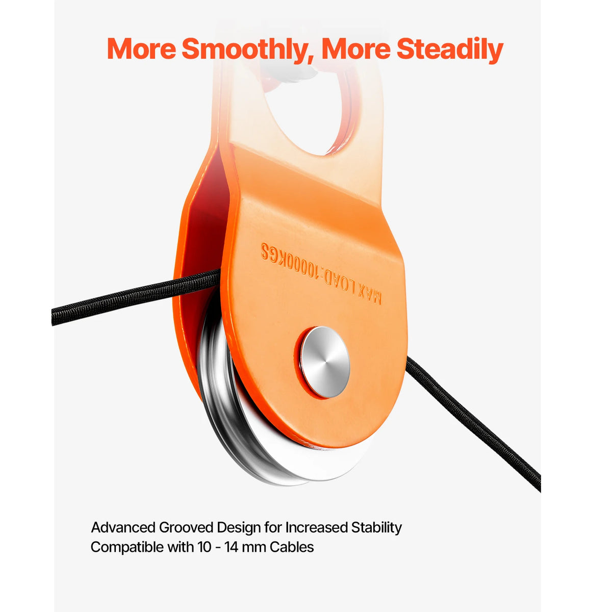 SucceBuy TK-10T Snatch Block &ndash; Heavy-Duty Towing Pulley