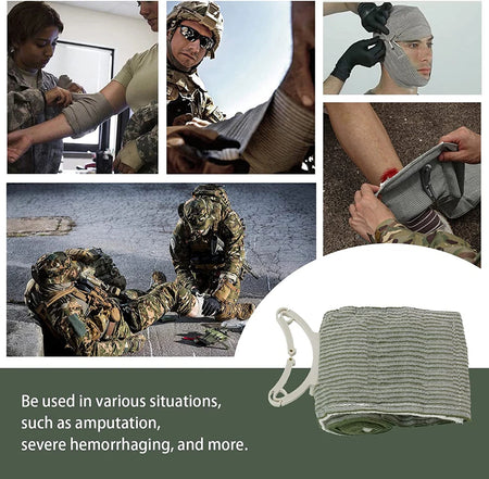4/6in Israeli Bandage Dressing &ndash; Sterile Combat Bandage