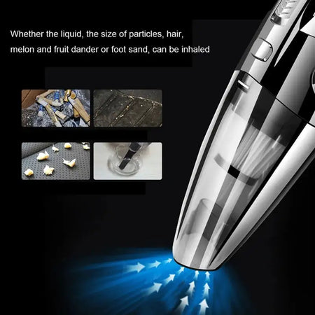 Wireless Handheld Vacuum 120W Cordless for Home and Car