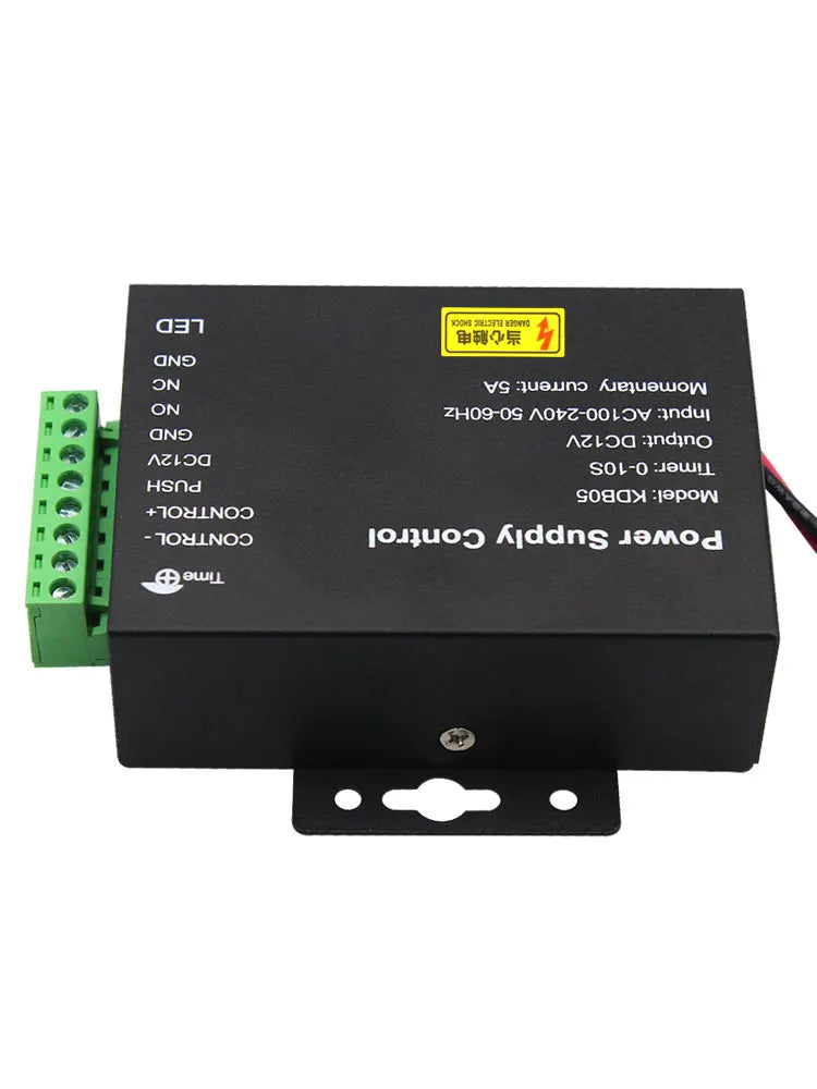 KDB05 &ndash; Compact 12V 5A Power Supply with RFID Door Access 12V 5A black