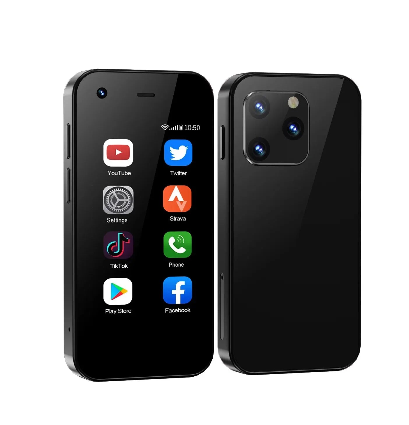 SERVO KING5000 Mini Android Smartphone &ndash; Pocket Friendly black / 16g / 2 G