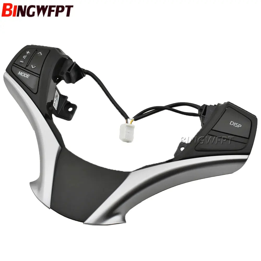 NEW Audio Control Switch Steering PAD Audio Control Button Fit for Toyota YVIOS 2014-2020 84250-0D120 842500D120-E0 by InterCyprus Trading Ltd