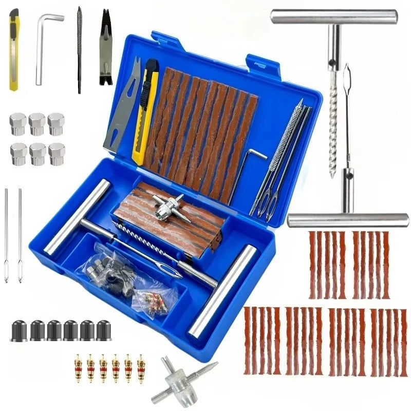 New Car Tire Repair Tool Kit &ndash; Quick Puncture Fix For Cars