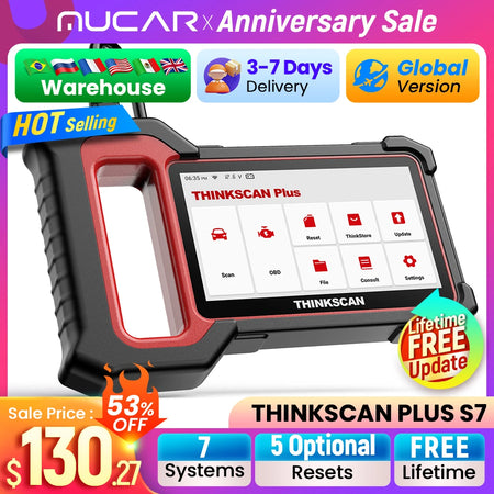 ThinkCar ThinkScan Plus S7 S6 S4 OBD2 Scanner &ndash; Compact