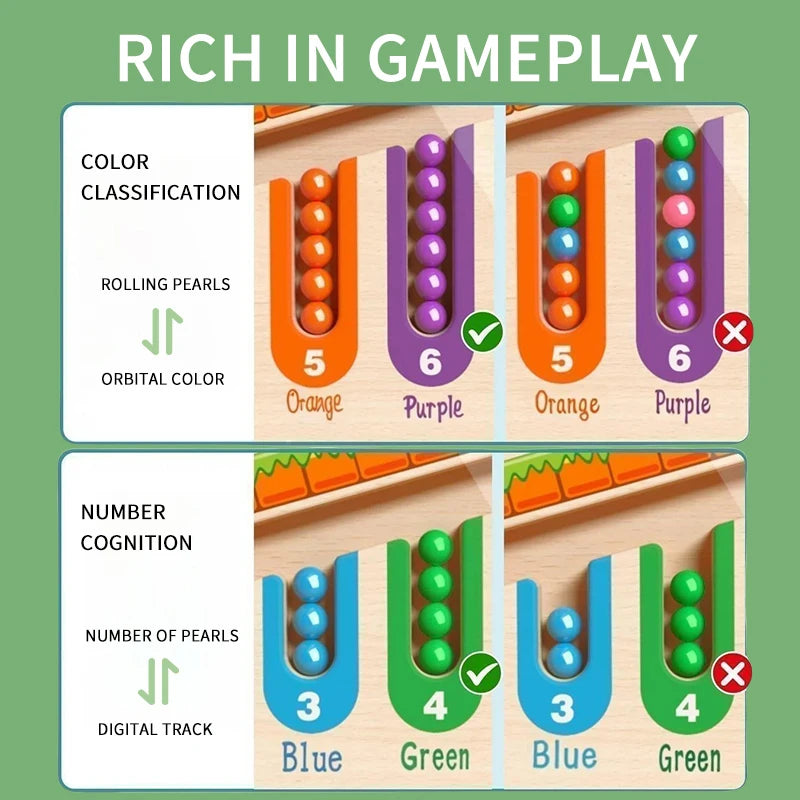 Children's Magnetic Maze Walking Ball &ndash; Enhances Concentration and Logic Skills