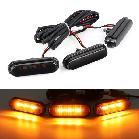 Front Grill Lights for Ford Bronco Sport 2021-2023 by InterCyprus Trading Ltd