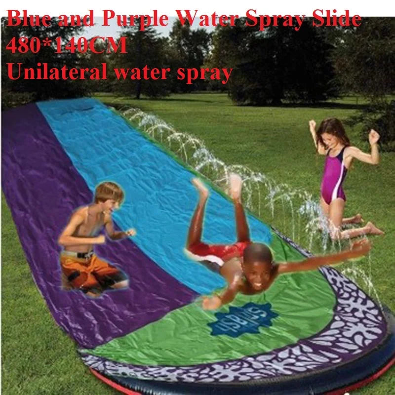 Outdoor Garden Racing Double Water Slide Mat &ndash; Endless Summer Fun 500421