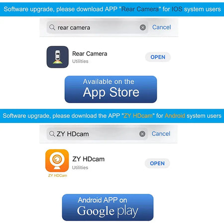 Solar Wireless Backup Camera With Magnetic Base And WiFi App by InterCyprus Trading Ltd