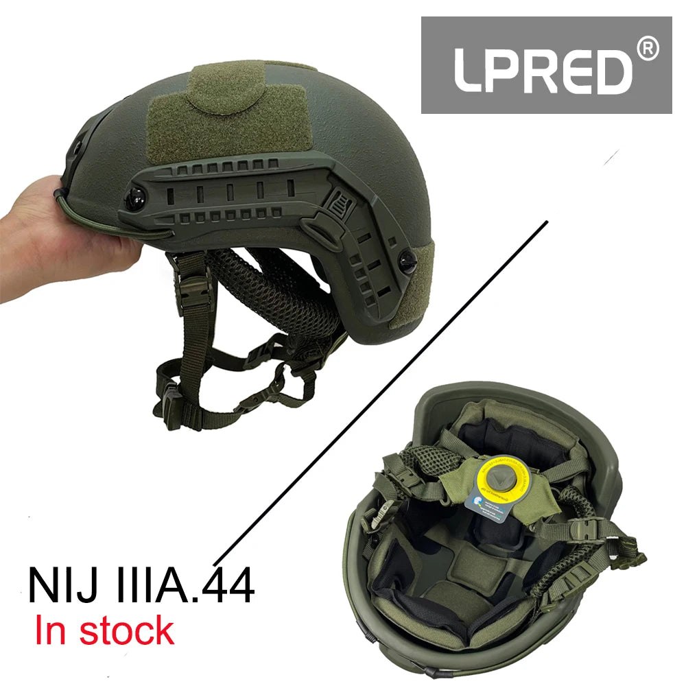 LPRED NIJ IIIA FAST Bulletproof Helmet MICH2000 &ndash; Compact