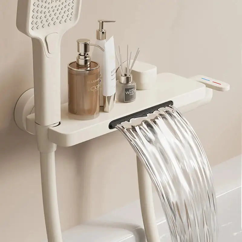 Waterfall Bathtub Faucet With Shower &ndash; Single Handle