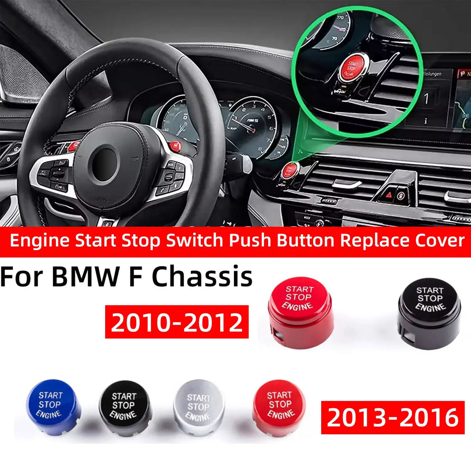 Auto Car Start Stop Engine Switch Button for BMW F Classis 1 2 3 4 5 6 7 X1 X3 X4 X5 X6 Series F20 F21 F30 F31 F48 by InterCyprus Trading Ltd