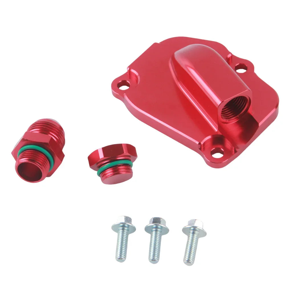 Oil Return Chain Tensioner Cover Plate For Honda K20 K24 Engine by InterCyprus Trading Ltd
