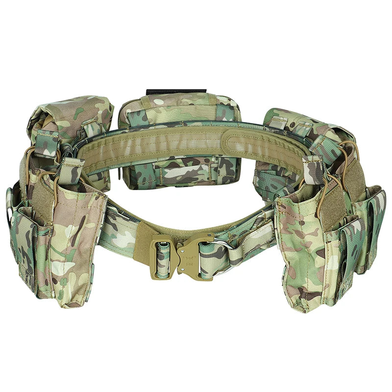 ARTEX AY-2002 Outdoor Battle Belt &ndash; Includes Pouches