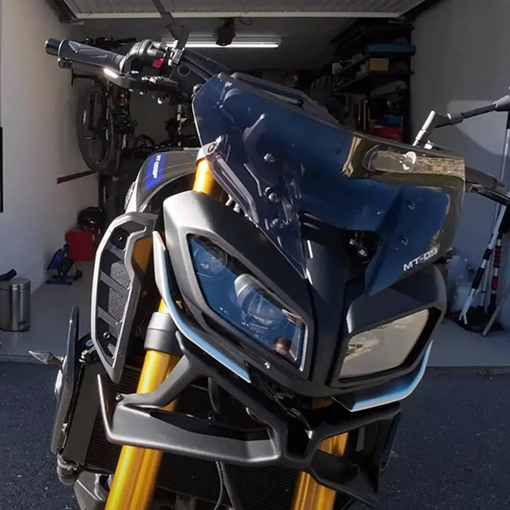 For Yamaha MT-09 Front Spoiler Kit MT09 MT 09 SP 2017-2020 Motorcycle Downforce Naked Frontal Spoilers Winglet Aerodynamic Wing by InterCyprus Trading Ltd