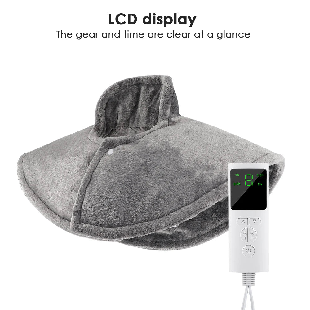 Electric Shoulder Neck Heating Pad &ndash; Nine Level Control