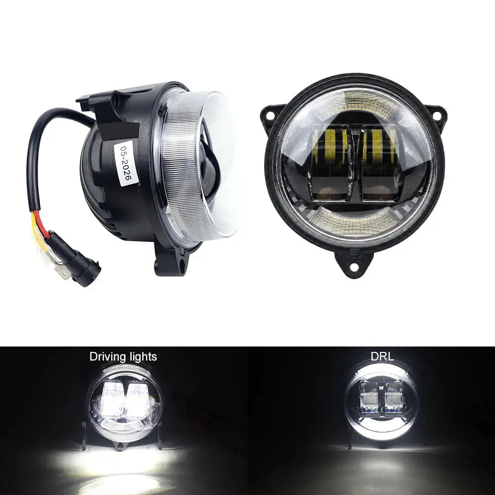 LED Headlight Driving Light White DRL for Can-Am Outlander 500 650 800 850 1000 XMR STD XT XT-P 2012-2022 by InterCyprus Trading Ltd