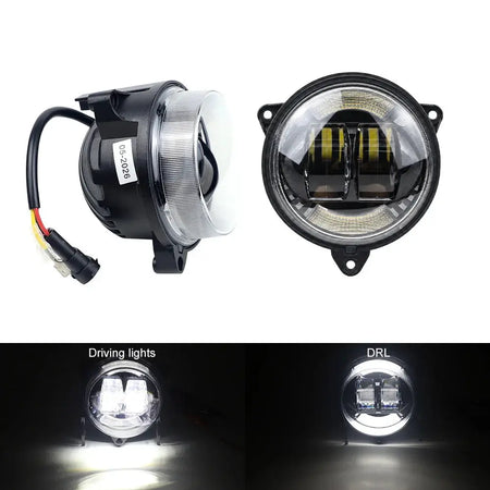 LED Headlight Driving Light White DRL for Can-Am Outlander 500 650 800 850 1000 XMR STD XT XT-P 2012-2022 by InterCyprus Trading Ltd
