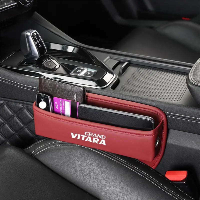 Car Special Seat Crevice Storage Box Seat Slit Catcher Organizer For Suzuki Grand Vitara car accessories interior by InterCyprus Trading Ltd