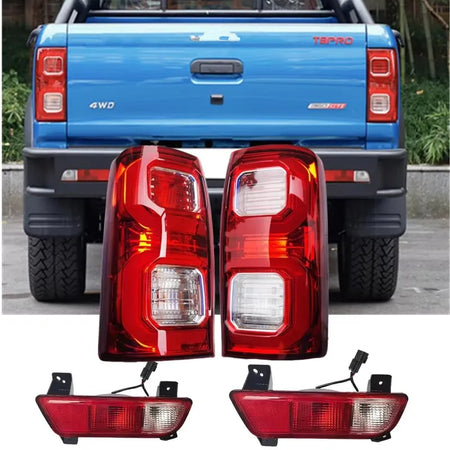 Tail Light Assembly for JAC T8 Pickup Truck Rear Fog and Brake Light by InterCyprus Trading Ltd