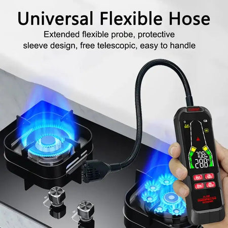 Gas Leak Detector With LCD Display And Alarm For Methane LPG