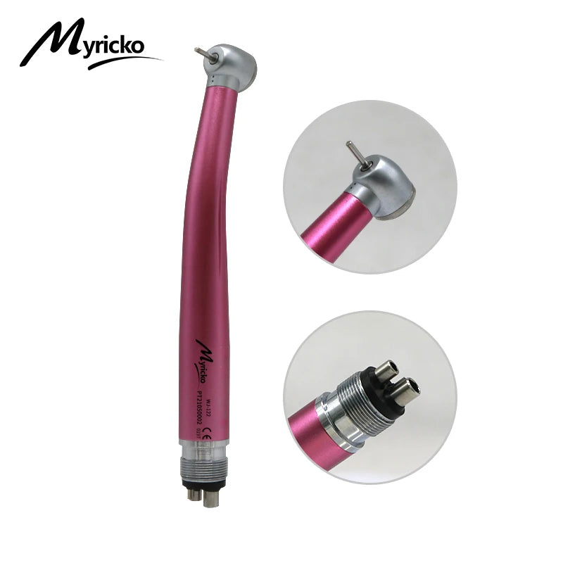 WJ-122/124 &ndash; Colorful High Speed Handpiece 2/4 Holes 4 hole pink / CHINA