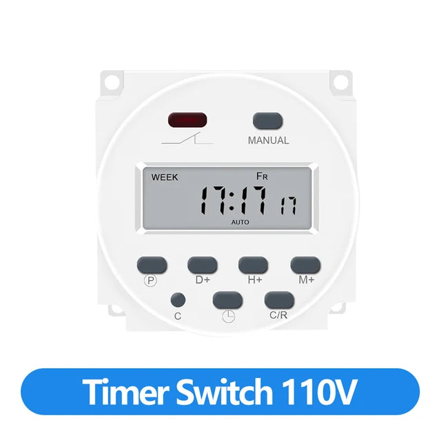GTHURCS CN101A Timer Switch &ndash; Programmable Precision Control AC110V